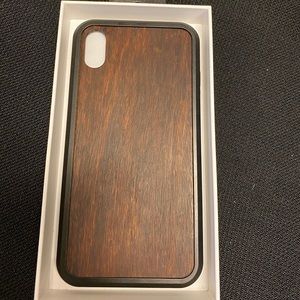 Kerf Mahogany Wood Case for iPhone XS Max